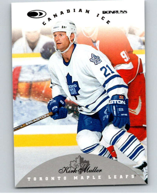 1996-97 Donruss Canadian Ice #47 Kirk Muller  Toronto Maple Leafs  V55335 Image 1