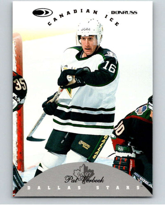 1996-97 Donruss Canadian Ice #48 Pat Verbeek  Dallas Stars  V55336 Image 1