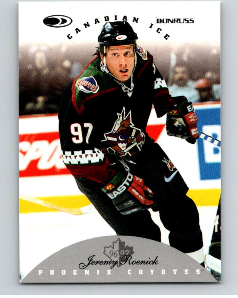 1996-97 Donruss Canadian Ice #57 Jeremy Roenick  Phoenix Coyotes  V55345 Image 1