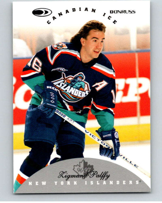 1996-97 Donruss Canadian Ice #58 Zigmund Palffy  New York Islanders  V55346 Image 1