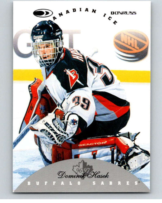 1996-97 Donruss Canadian Ice #60 Dominik Hasek  Buffalo Sabres  V55348 Image 1