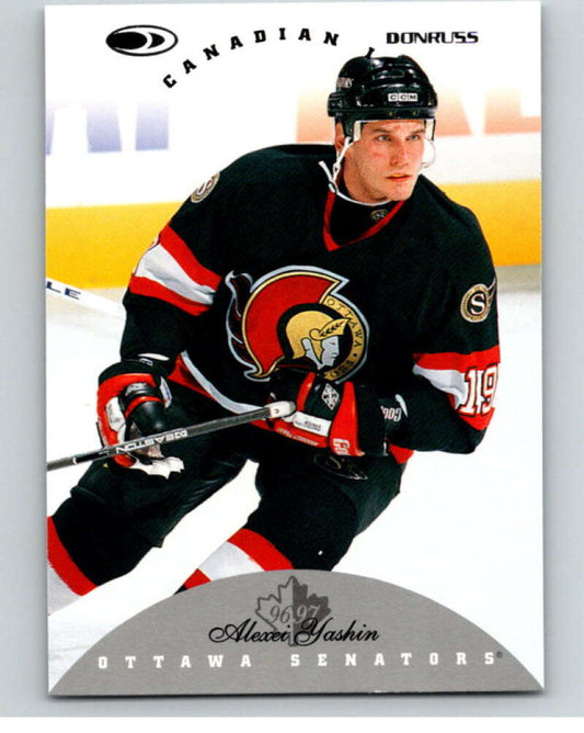1996-97 Donruss Canadian Ice #61 Alexei Yashin  Ottawa Senators  V55349 Image 1