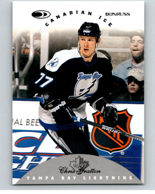 1996-97 Donruss Canadian Ice #62 Chris Gratton  Tampa Bay Lightning  V55350 Image 1