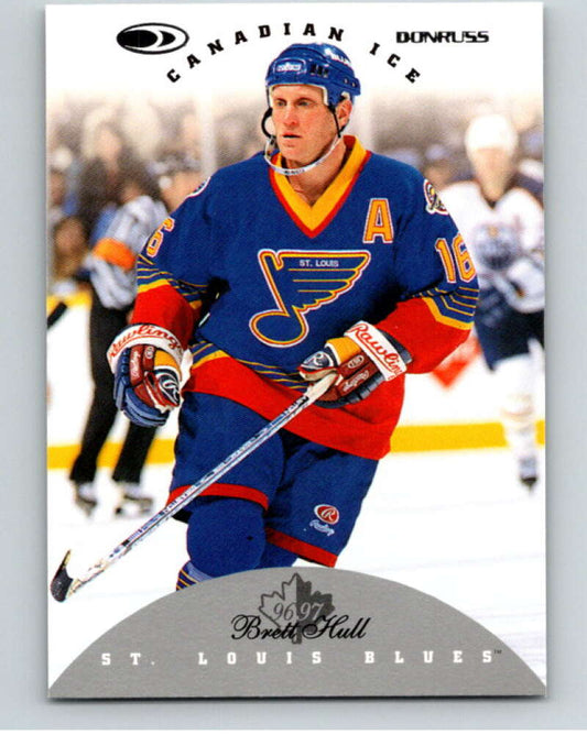 1996-97 Donruss Canadian Ice #65 Brett Hull  St. Louis Blues  V55353 Image 1