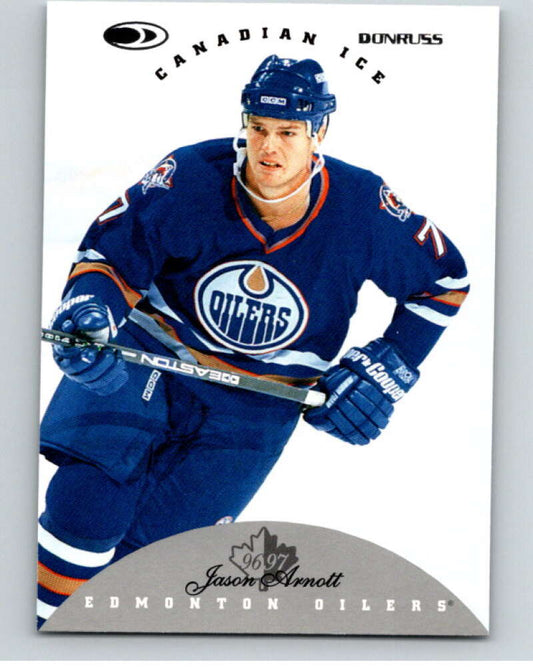 1996-97 Donruss Canadian Ice #68 Jason Arnott  Edmonton Oilers  V55356 Image 1