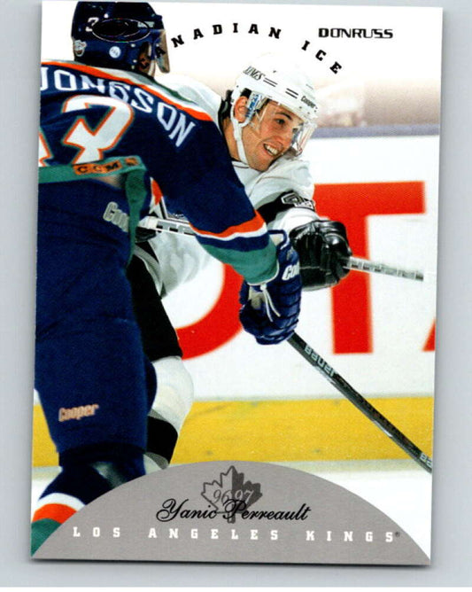 1996-97 Donruss Canadian Ice #76 Yanic Perreault  Los Angeles Kings  V55364 Image 1