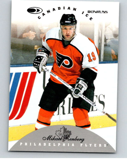 1996-97 Donruss Canadian Ice #77 Mikael Renberg  Philadelphia Flyers  V55365 Image 1