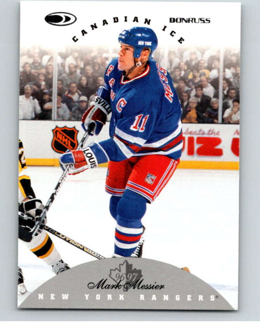 1996-97 Donruss Canadian Ice #87 Mark Messier  New York Rangers  V55375 Image 1