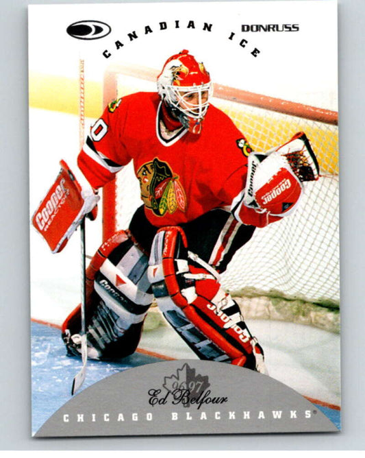 1996-97 Donruss Canadian Ice #113 Ed Belfour  Chicago Blackhawks  V55401 Image 1