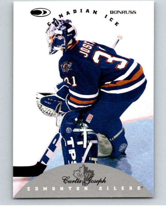 1996-97 Donruss Canadian Ice #116 Curtis Joseph  Edmonton Oilers  V55404 Image 1