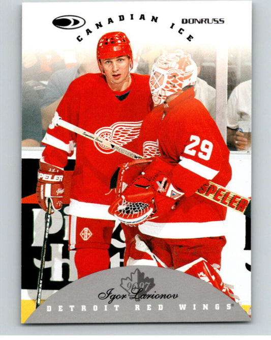 1996-97 Donruss Canadian Ice #117 Igor Larionov  Detroit Red Wings  V55405 Image 1