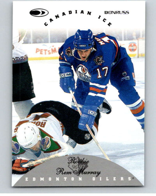 1996-97 Donruss Canadian Ice #123 Rem Murray  RC Rookie Edmonton Oilers  V55411 Image 1