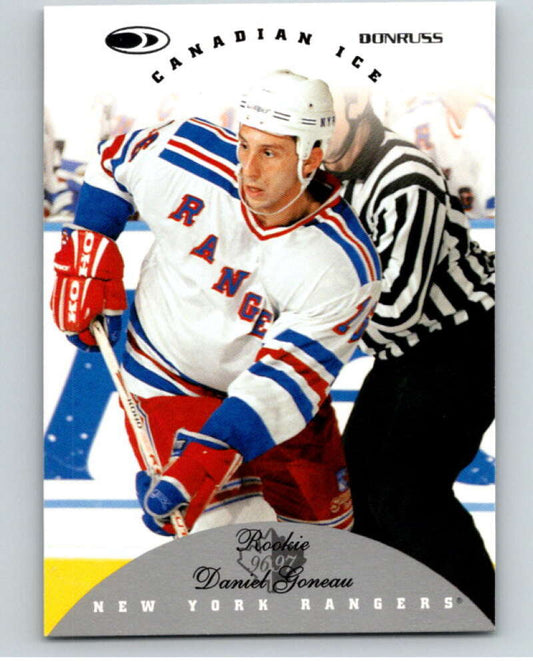 1996-97 Donruss Canadian Ice #126 Daniel Goneau  RC Rookie Rangers  V55414 Image 1