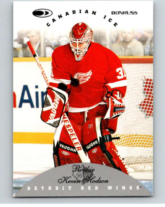 1996-97 Donruss Canadian Ice #136 Kevin Hodson  RC Rookie Wings  V55424 Image 1