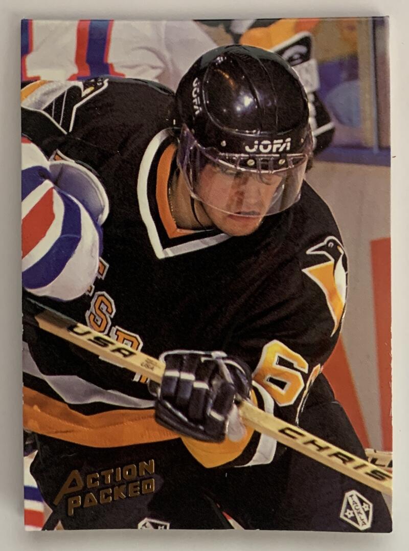 1994-95 Action Packed Big Picture Promos Hockey #BP3 Jaromir Jagr - V55439 Image 1