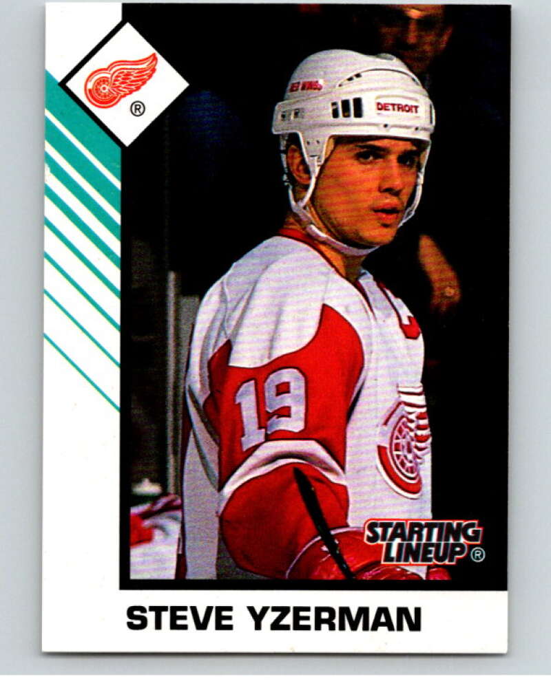 1993 Kenner Starting Lineup Cards #12 Steve Yzerman  Image 1