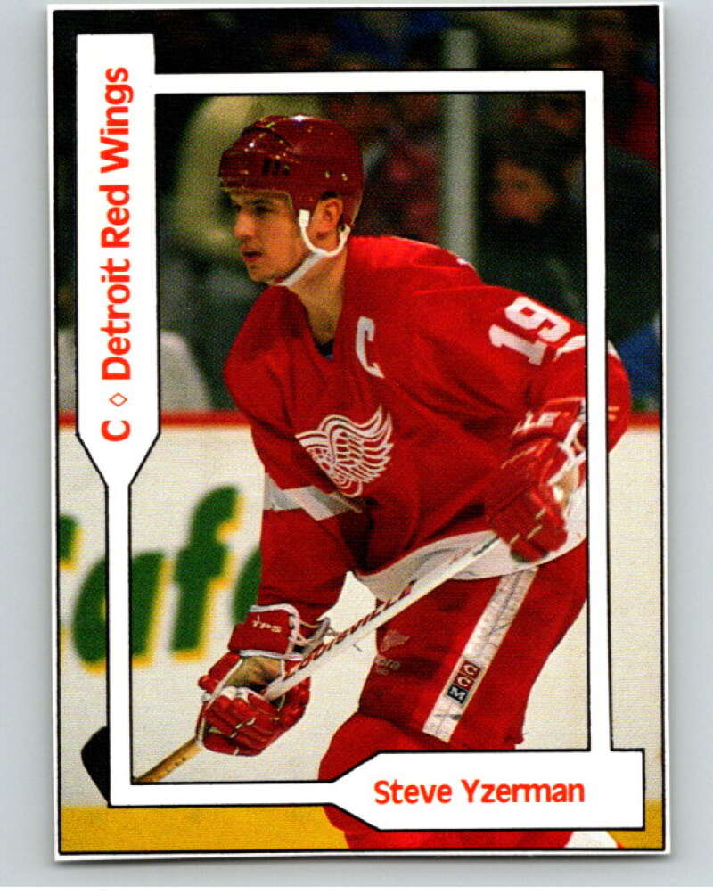 1991 SCD Pocket Price Guide #34 Steve Yzerman  Image 1
