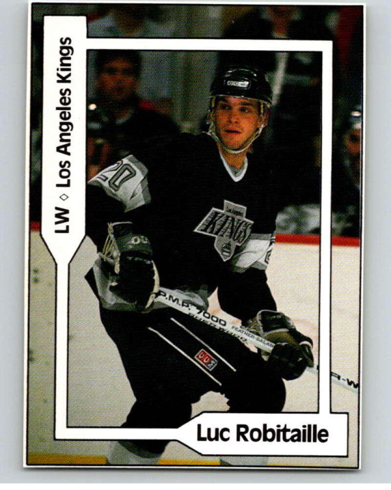 1991 SCD Pocket Price Guide #35 Luc Robitaille  Image 1