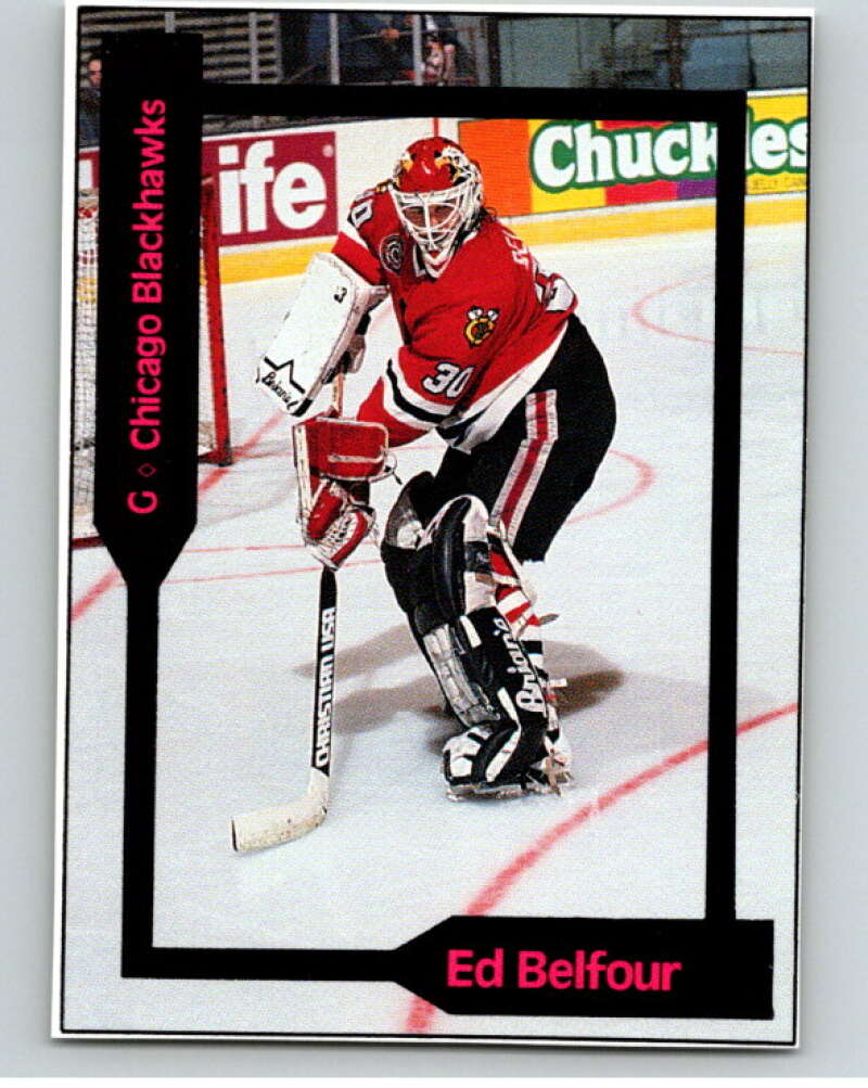 1991 SCD Pocket Price Guide #41 Ed Belfour  Image 1