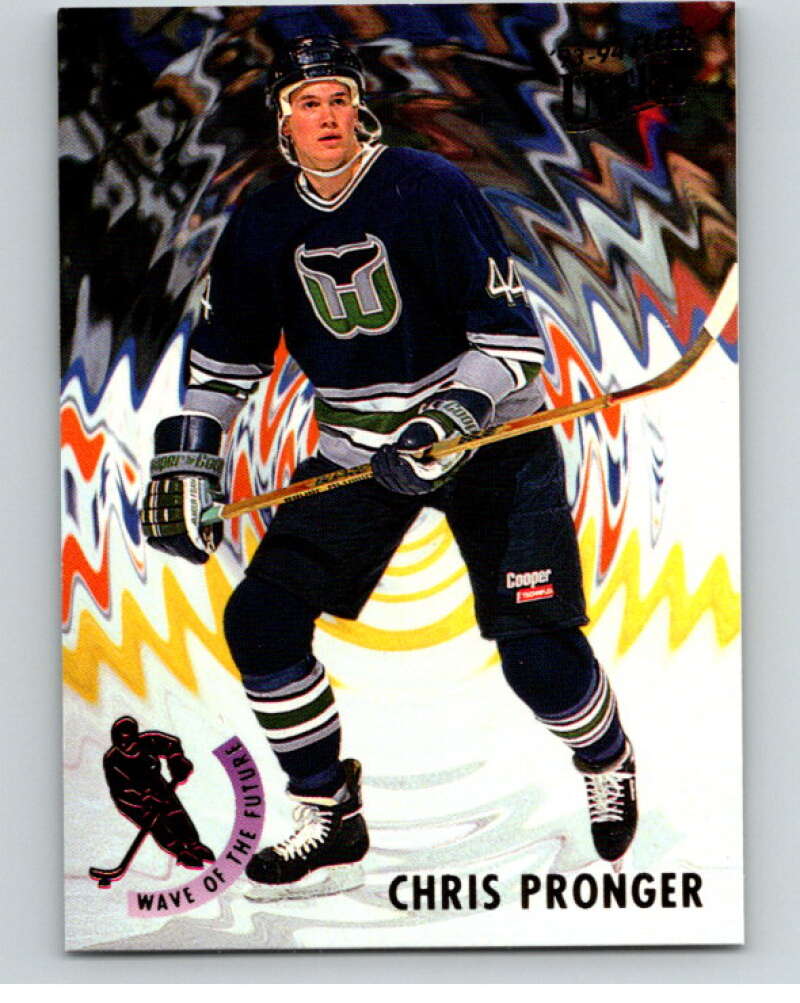 1993-94 Ultra Wave of the Future #14 Chris Pronger  Image 1