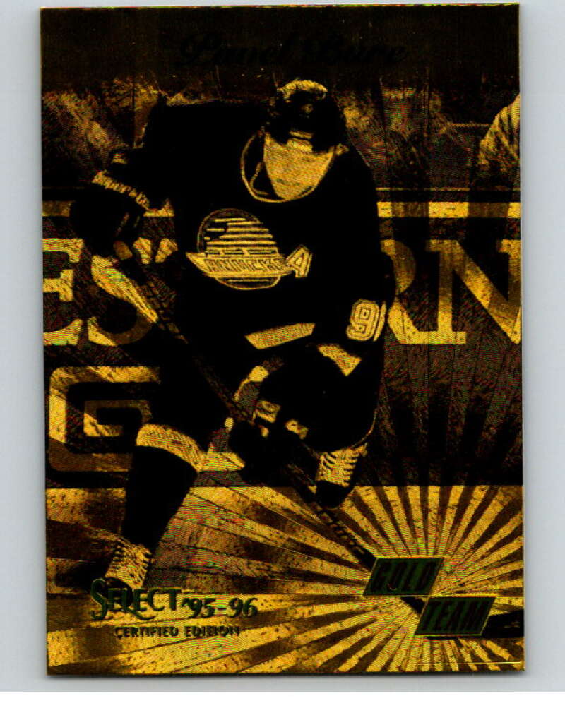 1995-96 Select Certified Gold Team #5 Pavel Bure  Image 1