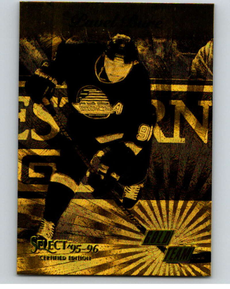 1995-96 Select Certified Gold Team #5 Pavel Bure  Image 1