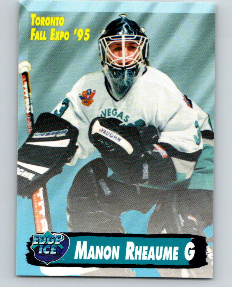 1996 Collector's Edge Ice Manon Rheaume Promo (Expo '95) Image 1