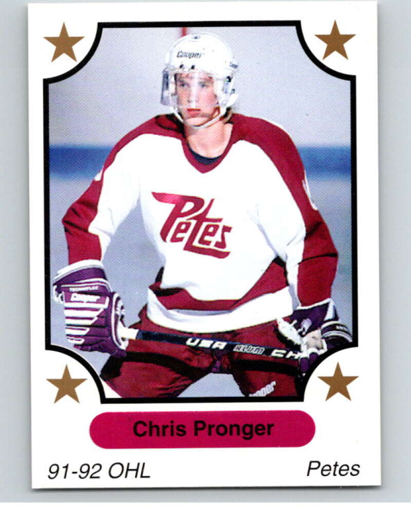 1991-92 7th Inning Sketch OHL #134 Chris Pronger  Image 1