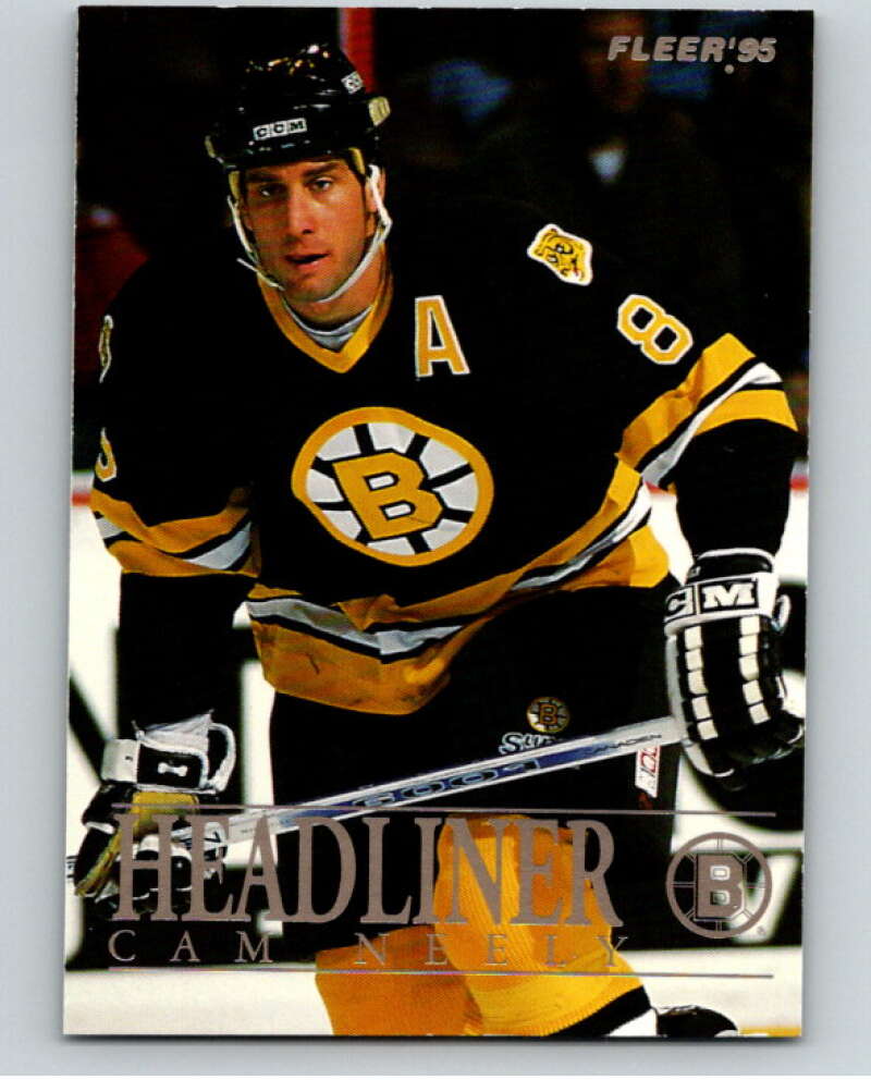 1994-95 Fleer Headliners #8 Cam Neely  Image 1