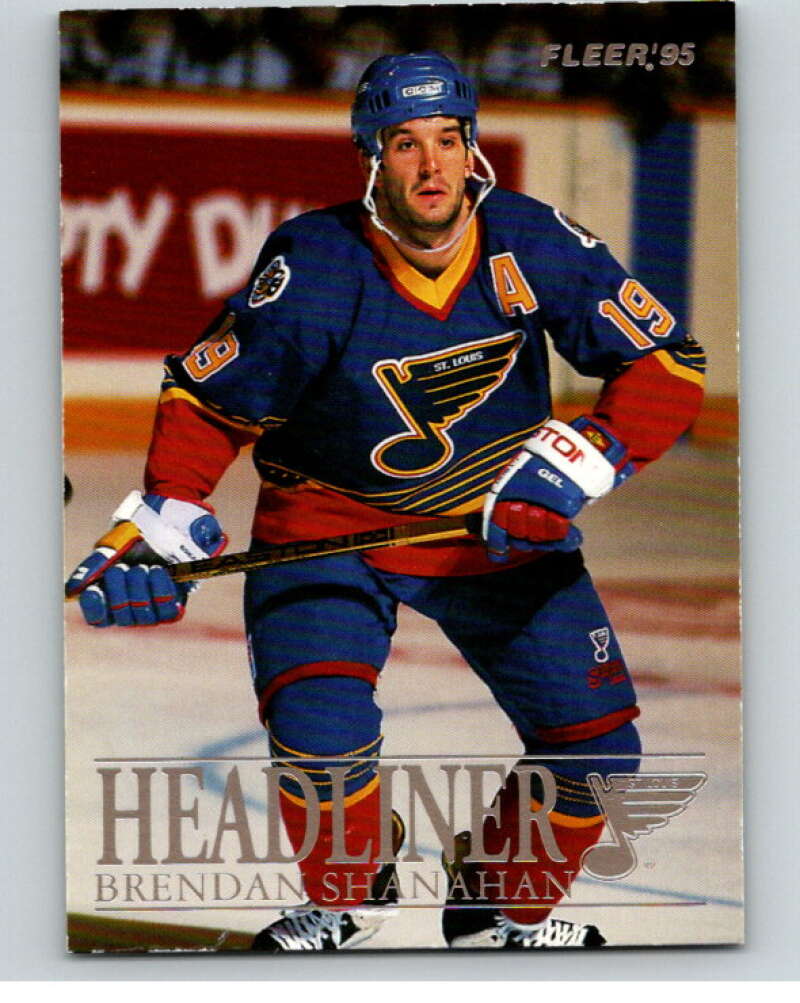 1994-95 Fleer Headliners #10 Brendan Shanahan  Image 1