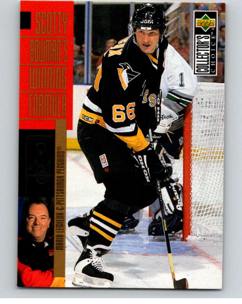 1996-97 Collector's Choice #293 Mario Lemieux SB  Image 1
