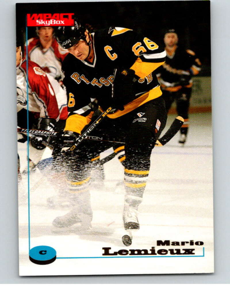 1996-97 SkyBox Impact #102 Mario Lemieux  Image 1