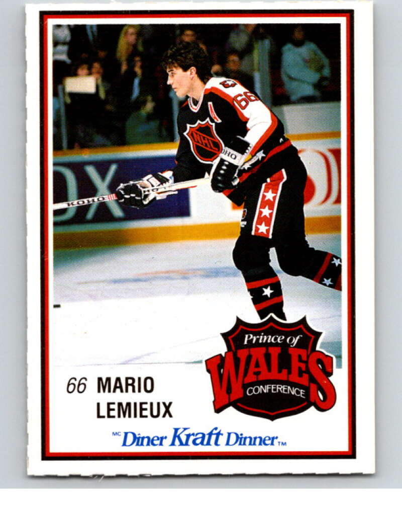 1989-90 Kraft #55 Mario Lemieux AS  Image 1