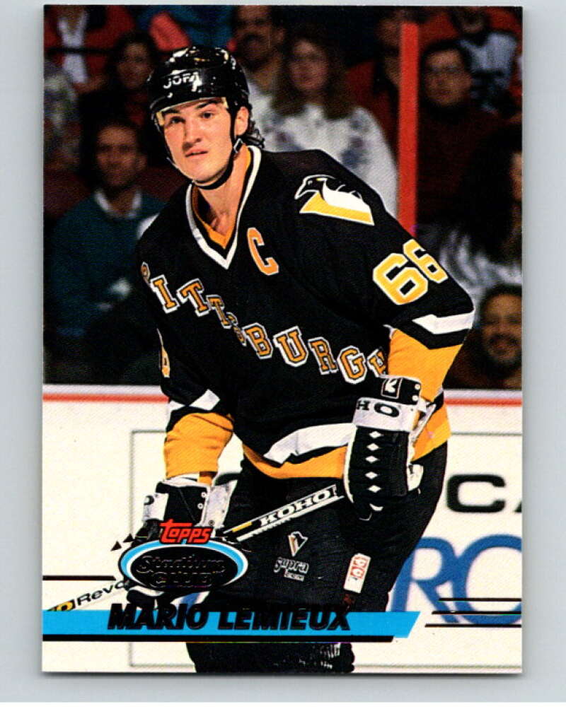 1993-94 Stadium Club #310 Mario Lemieux  Image 1