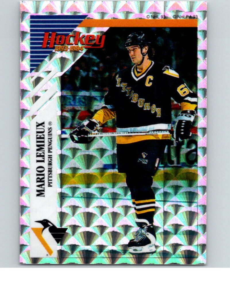 1993-94 Panini Stickers #H Mario Lemieux  Image 1