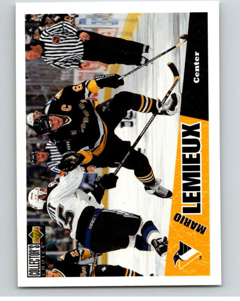 1996-97 Collector's Choice #210 Mario Lemieux  Image 1