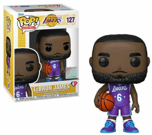 Funko Pop - 127 NBA Basketball - LeBron James Lakers Vinyl Figure Image 1