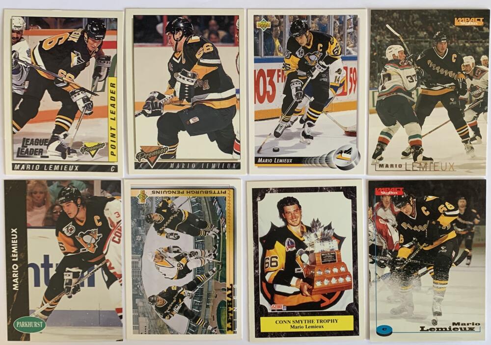 Mario Lemieux Hockey Card Lot of 8 cards - V55611 Image 1