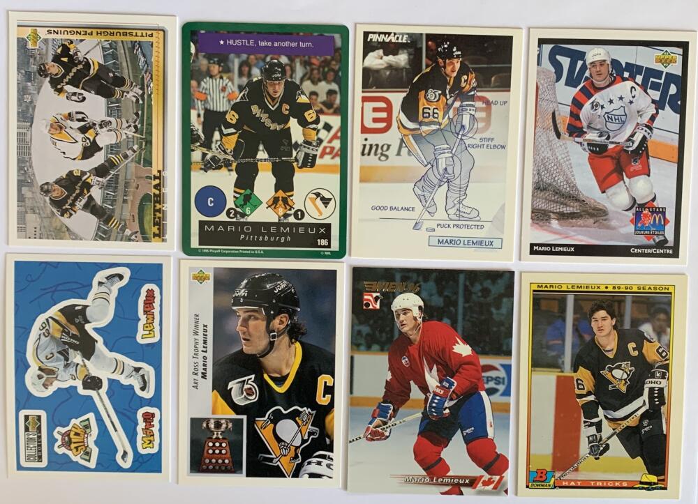 Mario Lemieux Hockey Card Lot of 8 cards - V55612 Image 1