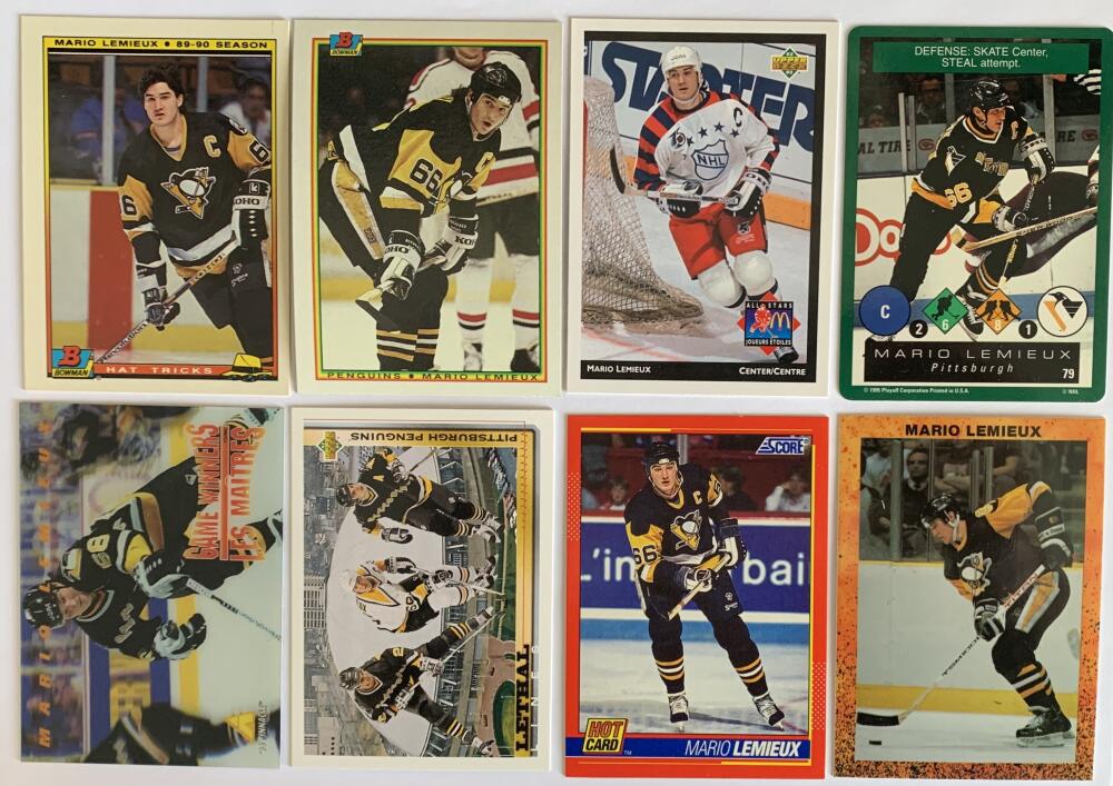 Mario Lemieux Hockey Card Lot of 8 cards - V55613 Image 1