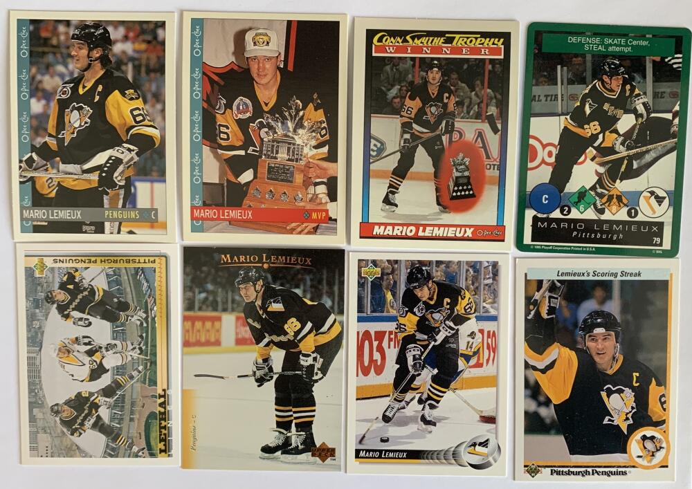 Mario Lemieux Hockey Card Lot of 8 cards - V55614 Image 1