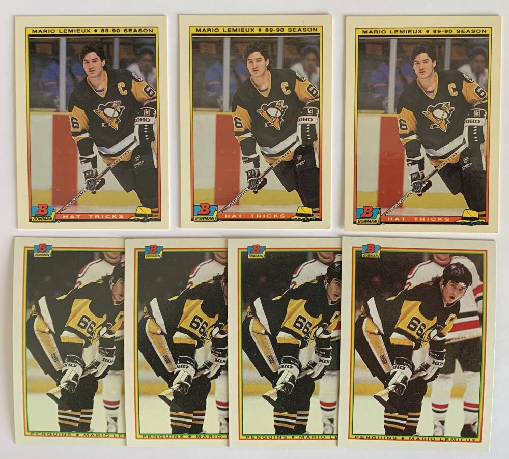  Mario Lemieux Hockey Card Lot of 7 cards - V55618 Image 1