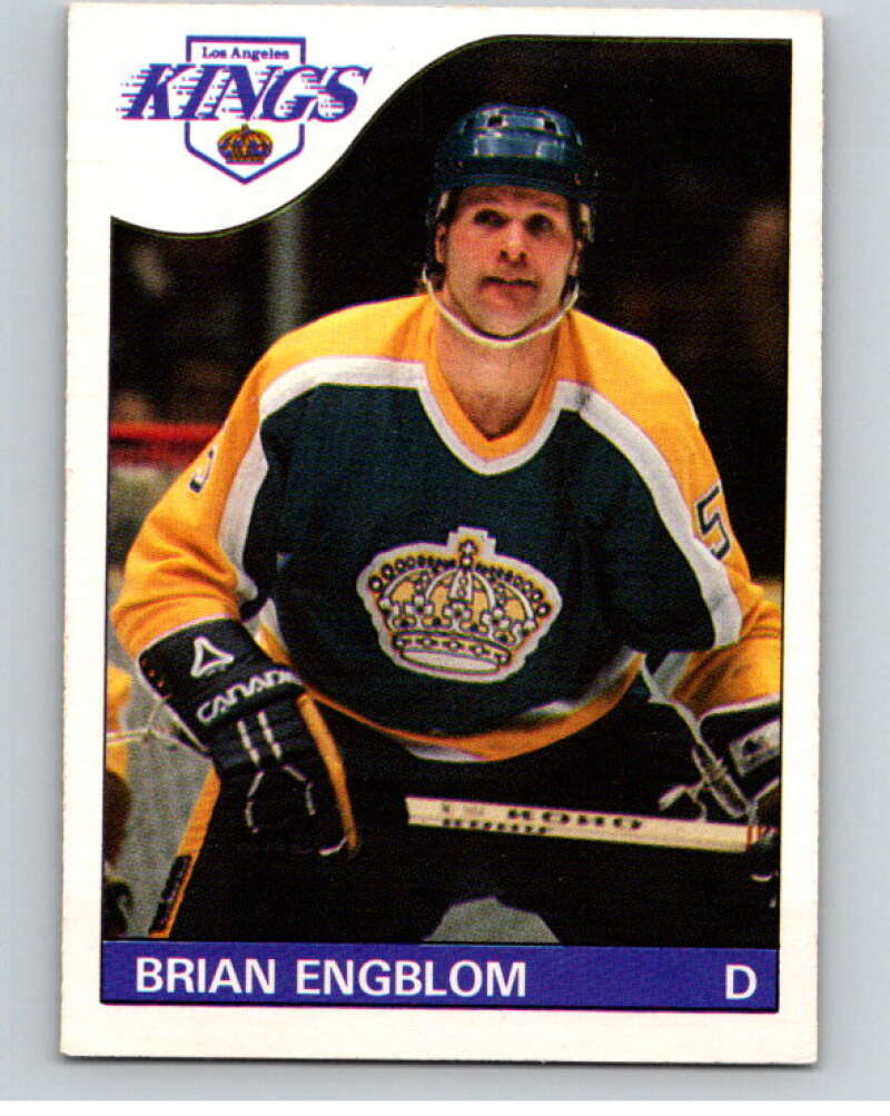 1985-86 O-Pee-Chee #5 Brian Engblom  Los Angeles Kings  V56325 Image 1