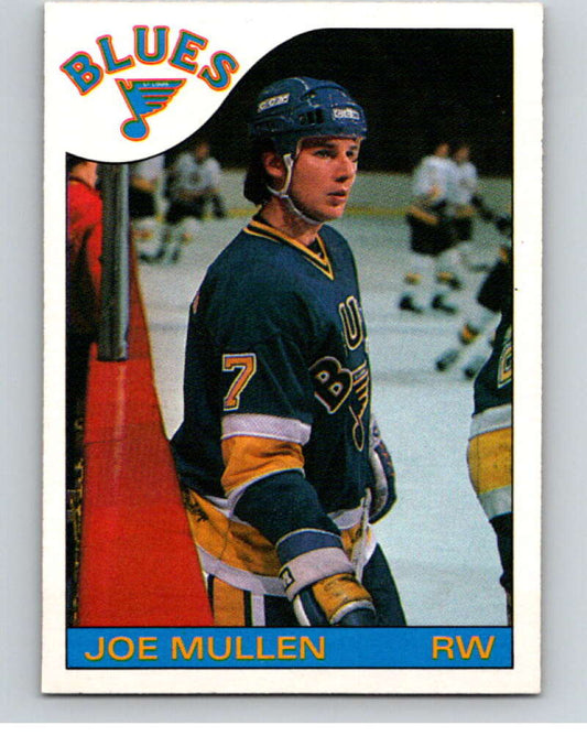 1985-86 O-Pee-Chee #7 Joe Mullen  St. Louis Blues  V56331 Image 1