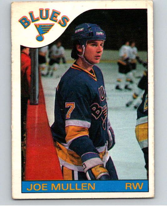 1985-86 O-Pee-Chee #7 Joe Mullen  St. Louis Blues  V56333 Image 1