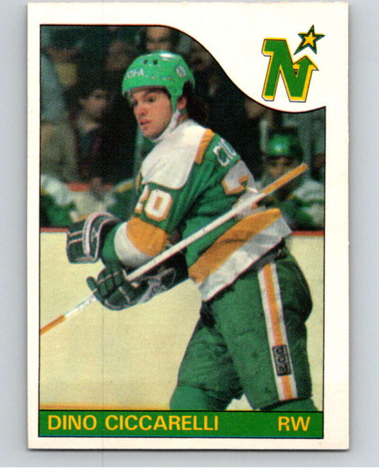 1985-86 O-Pee-Chee #13 Dino Ciccarelli  Minnesota North Stars  V56347 Image 1