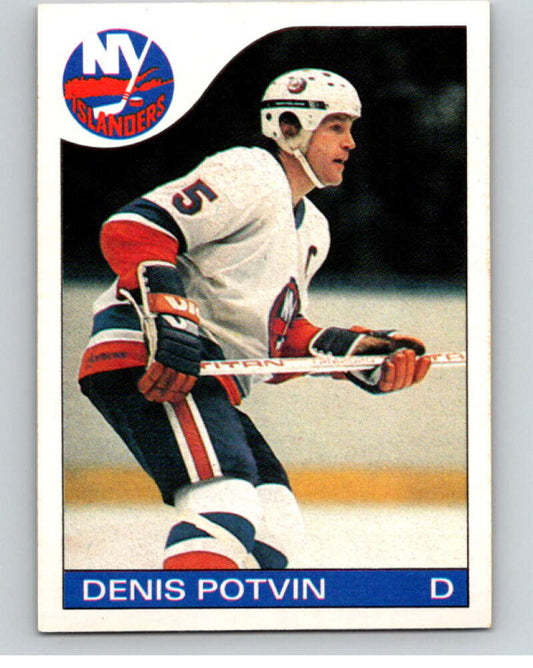1985-86 O-Pee-Chee #25 Denis Potvin  New York Islanders  V56384 Image 1