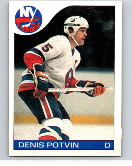 1985-86 O-Pee-Chee #25 Denis Potvin  New York Islanders  V56385 Image 1