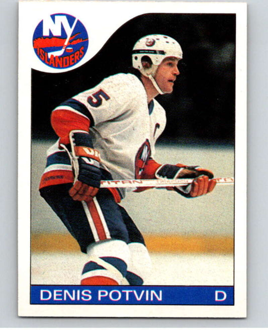 1985-86 O-Pee-Chee #25 Denis Potvin  New York Islanders  V56386 Image 1
