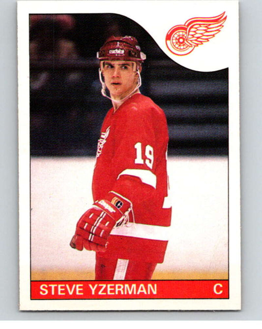 1985-86 O-Pee-Chee #29 Steve Yzerman  Detroit Red Wings  V56396 Image 1